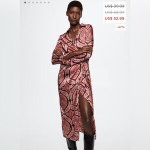 Mango dress brand new with tags size L